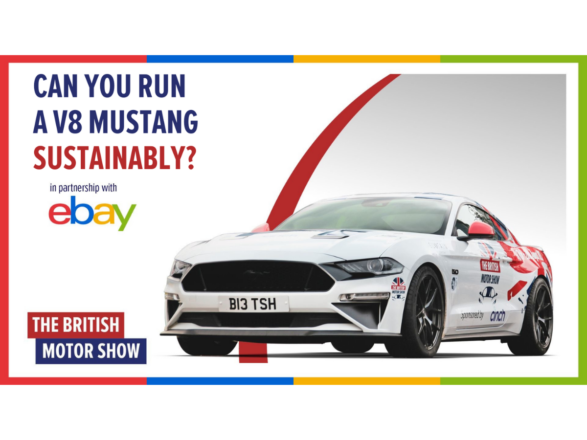British Motor Show V8 sustainability project in partnership with eBay